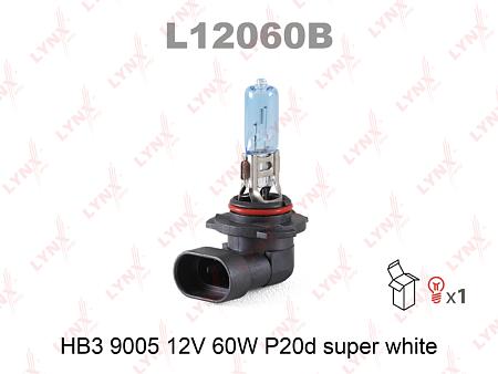 Лампа HB3 9005 12V 60W P20D SUPE WHITE L12060B