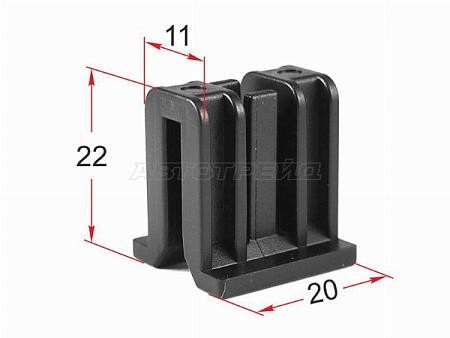 Клипса зажим NISSAN (1 шт.)