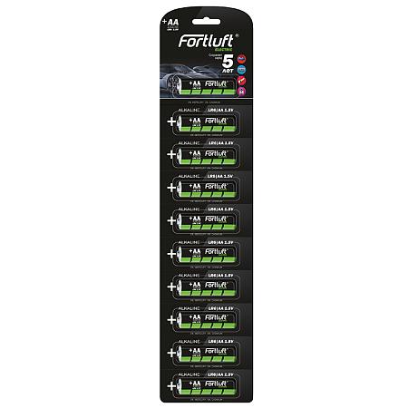 Батарейка пальчиковая Fortluft AA LR6-10