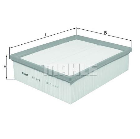 Фильтр воздушный lx819