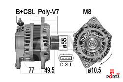 Генератор NISSAN MURANO (Z51) 3.5 130A 209506
