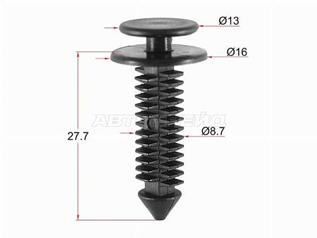 Клипса обшивки FORD (1 шт.)