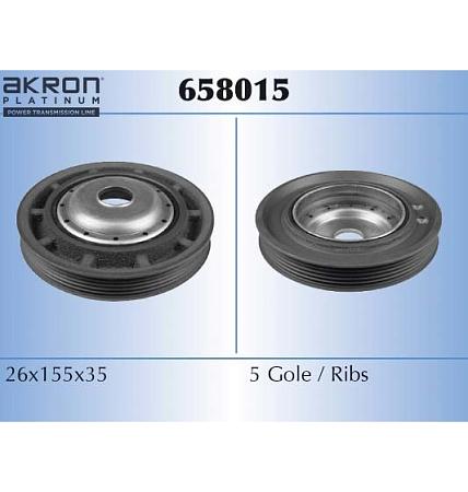 Шкиф к/вала clio ii-kangoo-megane 658015