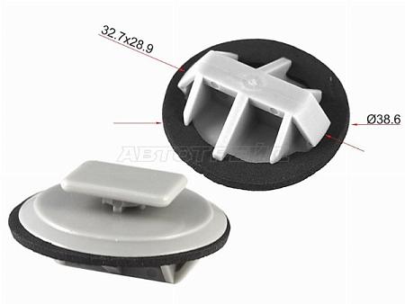 Клипса универсальная молдинга (1 шт.)