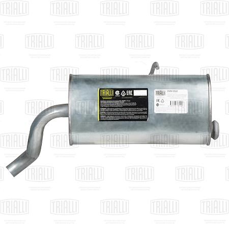 Глушитель для а/м Peugeot Partner (03-) 1.1i/1.4i/1.6i осн. (алюм. сталь) (EMM 2002)