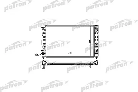 PRS3018 Радиатор системы охлаждения